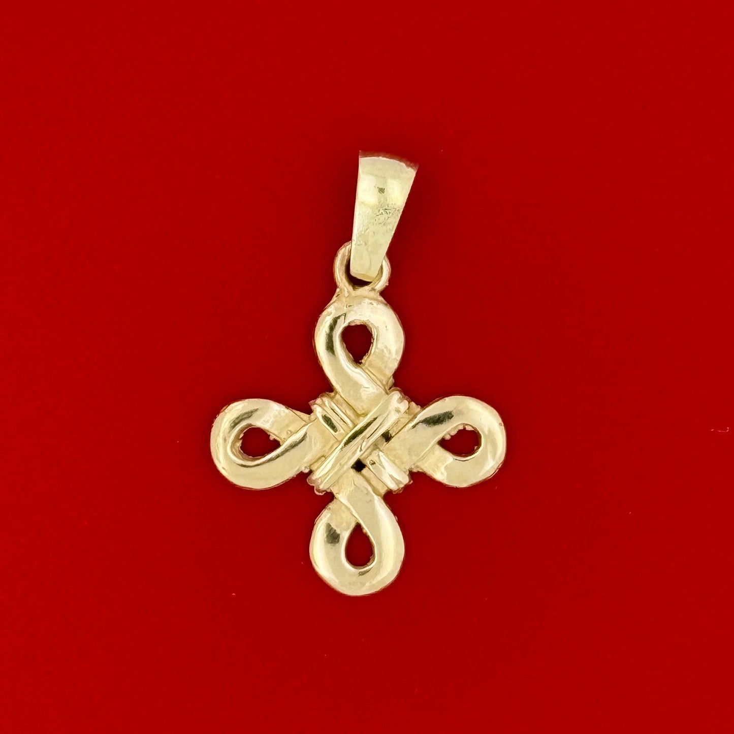 Odins hjerte vedhæng lille - 14 karat guld