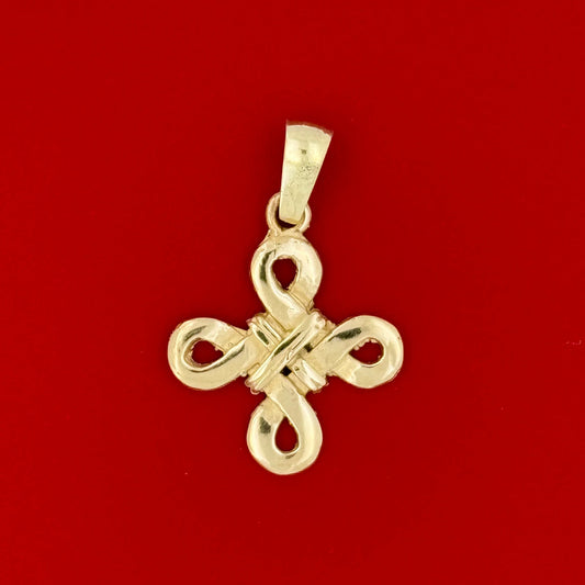 Odins hjerte vedhæng lille - 14 karat guld