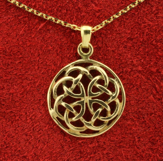 Keltisk knude 14 karat guld vedhæng