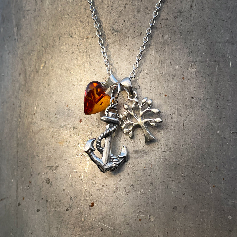 NYHED Ankervedhæng - sølv