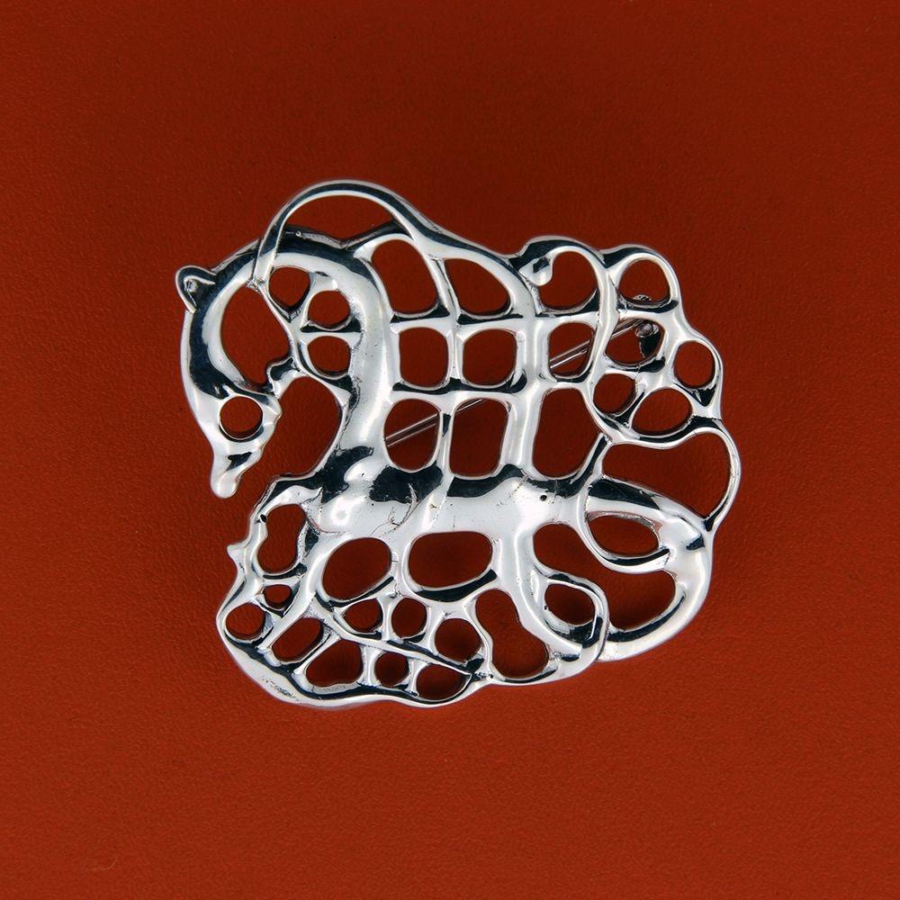 Broche i Urnesstil