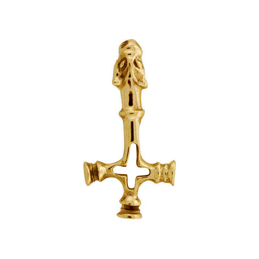 Islandsk Ulvekors, 14 karat guld vedhæng