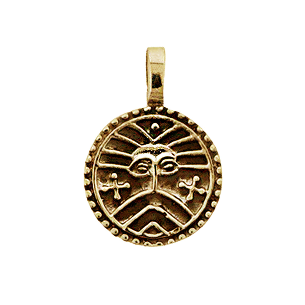 Wodan/monster mønt 14k guld