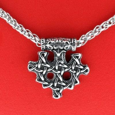 TILBUD stålvedhæng med kæde - nu kun 250,-