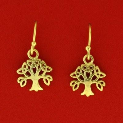 Yggdrasil i sølv forgyldt