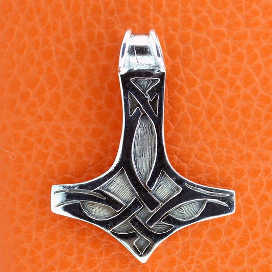 Thors hammer - sølvvedhæng