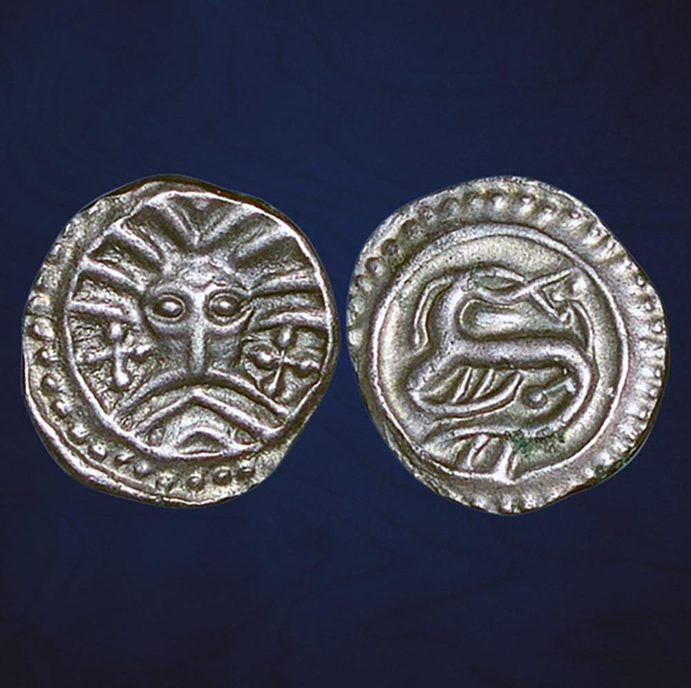 Wodan/monster mønt 14k guld